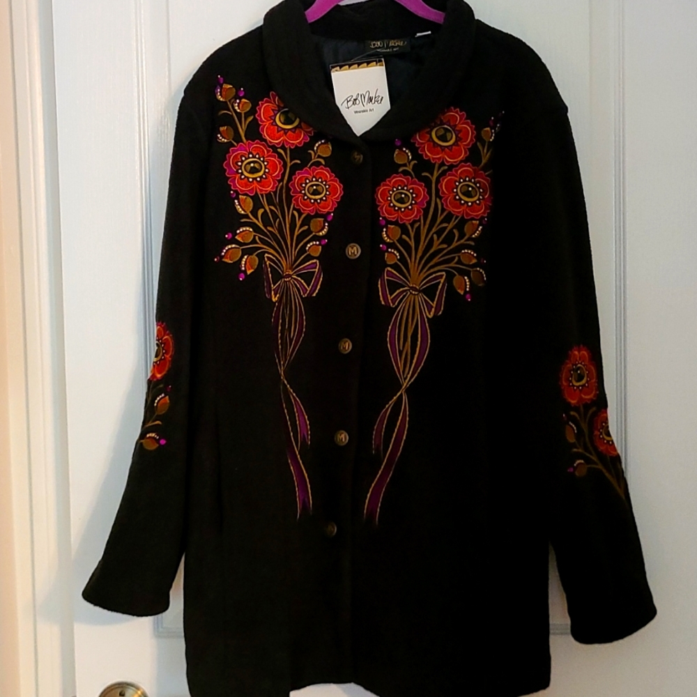 Black Bob Mackie Jacket